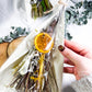 Handcrafted Ritual Besom Broom | Herbal & Threshold Cleansing Tool for Home Magic