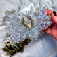 Lotus Crystal Altar Plate | Handmade Witchy Crystal Decor