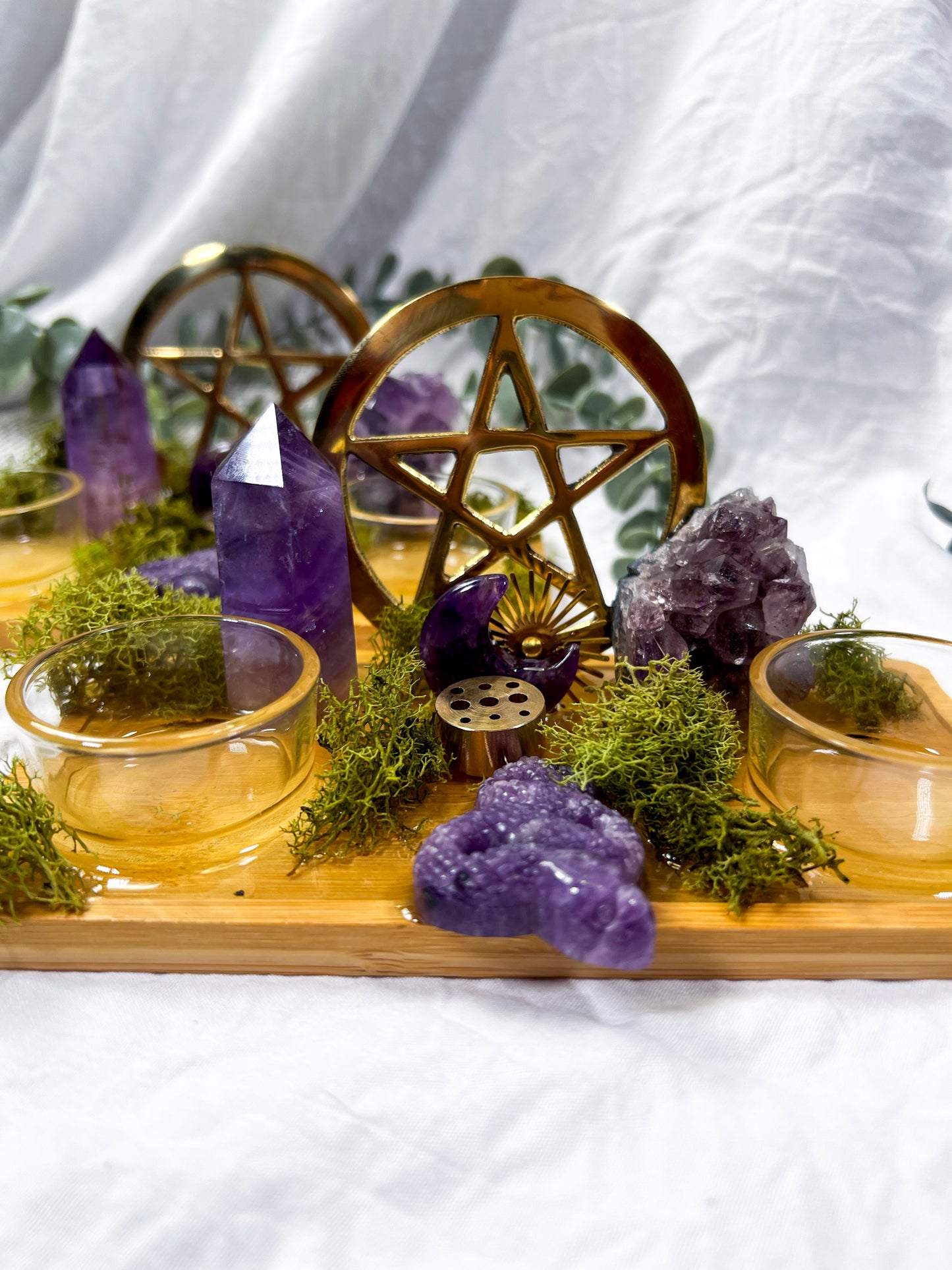 Woven Paths | Mini Crystal Altar