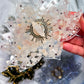 Lotus Crystal Altar Plate | Handmade Witchy Crystal Decor