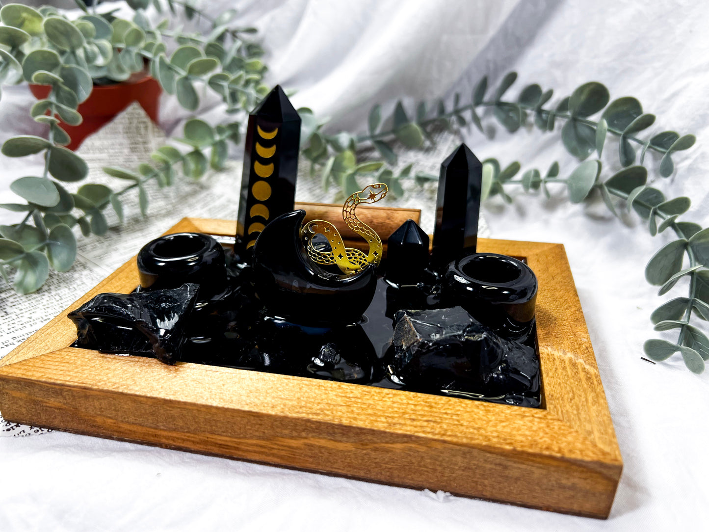 Midnight Tide | Crystal Base Altar