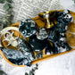 Growth & Grounding Moss Agate Altar Set | Bamboo Tray with Goddess, Carvings, Offering Bowl & Ritual Tools