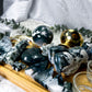 Growth & Grounding Moss Agate Altar Set | Bamboo Tray with Goddess, Carvings, Offering Bowl & Ritual Tools