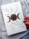 Protection + Shadow Work Art | 7x9 Original Witchy Drawing