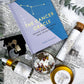 Cancer Zodiac Kit | Water Sign Gift Set with Candle, Tea, Oil, Crystals, Oracle Book & Zodiac Necklace