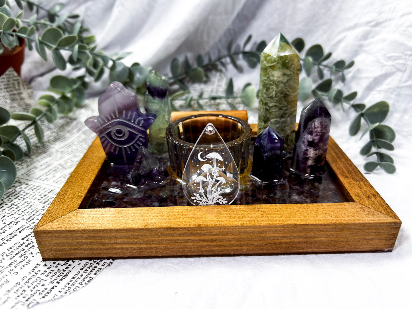 Gilded Spark | Crystal Base Altar