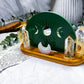 Clear Quartz Double Chime Candle Holder | Crystal Tealight Altar Decor | Handmade Meditation & Witchcraft Decor