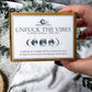 Unfuck the Vibes Mini Spell Jar Kit with Herbs, Crystals, and Instructions for Aura Cleansing, Energy Reset, and Vibe Clearing