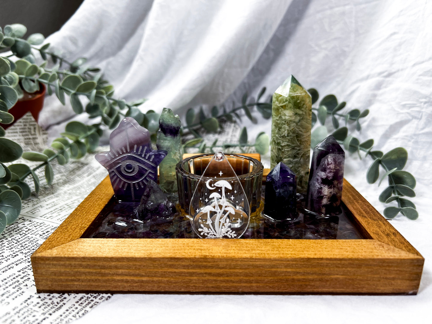 Gilded Spark | Crystal Base Altar