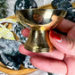 Growth & Grounding Moss Agate Altar Set | Bamboo Tray with Goddess, Carvings, Offering Bowl & Ritual Tools