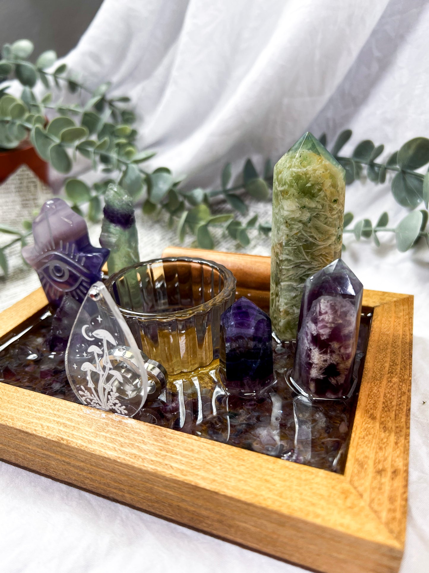 Gilded Spark | Crystal Base Altar