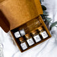 Unfuck the Vibes Mini Spell Jar Kit with Herbs, Crystals, and Instructions for Aura Cleansing, Energy Reset, and Vibe Clearing