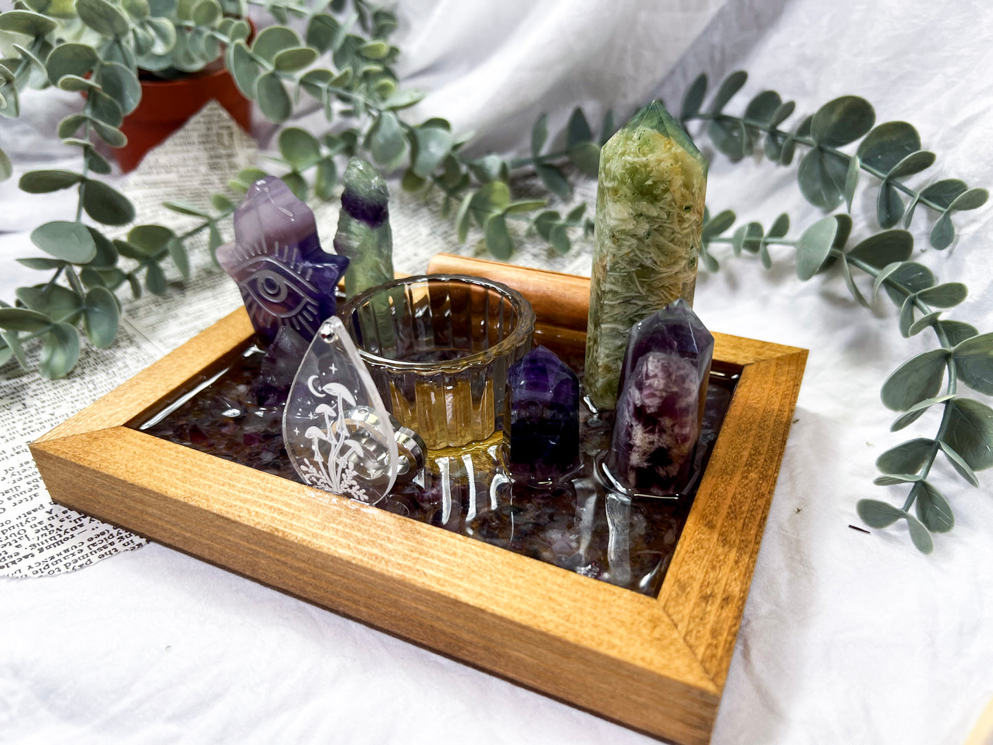 Gilded Spark | Crystal Base Altar