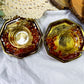 Ember Pull Carnelian Mini Altar | Tarot, Confidence & Action Energy Setup with Tealight Holder