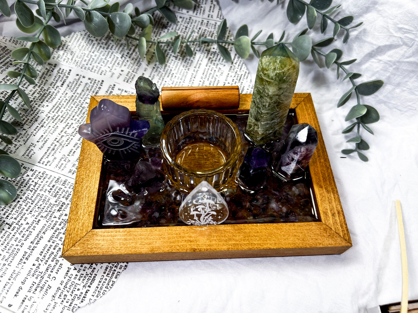 Gilded Spark | Crystal Base Altar