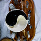 Lunar Balance Altar | Moonstone Crystal Altar | Lunar Balance Ritual Altar with Yin Yang Triple Moon Oil Burner