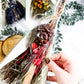 Handcrafted Ritual Besom Broom | Herbal & Threshold Cleansing Tool for Home Magic