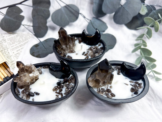 Smoky Clusters | Small Cauldron Candle