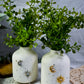 Celestial Bud Vase | Moon & Sun Crystal Vase for Flowers, Altars and Witchy Home Decor