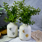 Celestial Bud Vase | Moon & Sun Crystal Vase for Flowers, Altars and Witchy Home Decor