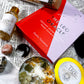 Leo Zodiac Kit | Fire Sign Gift Set with Candle, Tea, Oil, Crystals, Oracle Book & Zodiac Necklace