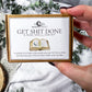 Get Shit Done: Mini Spell Jar Kit with Herbs, Crystals, and Instructions for Focus, Motivation, and Energetic Drive