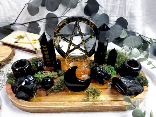 Spirit Of The Moon | Candle + Incense Altar