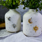 Celestial Bud Vase | Moon & Sun Crystal Vase for Flowers, Altars and Witchy Home Decor