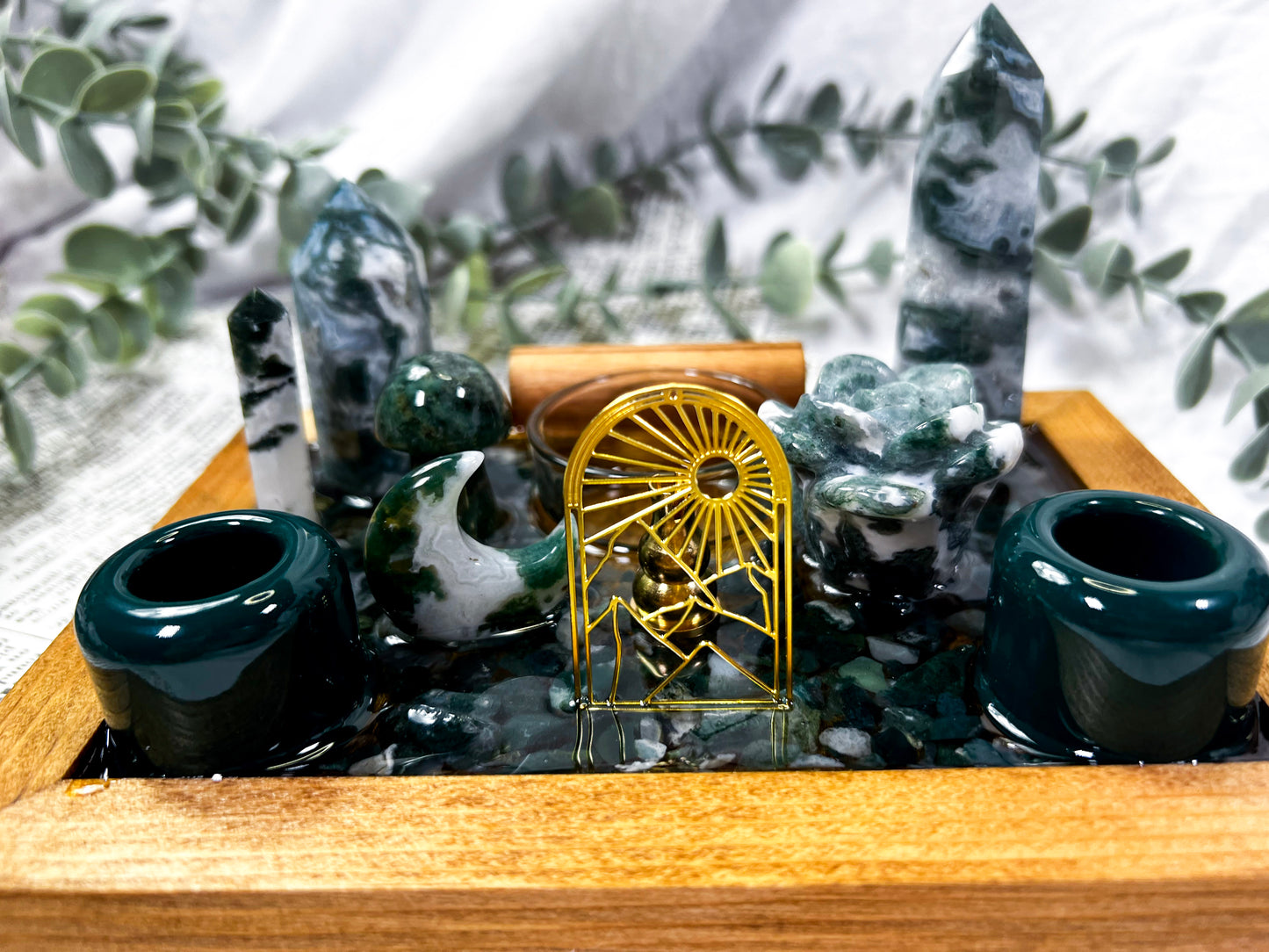 Cosmic Horizon | Crystal Base Altar