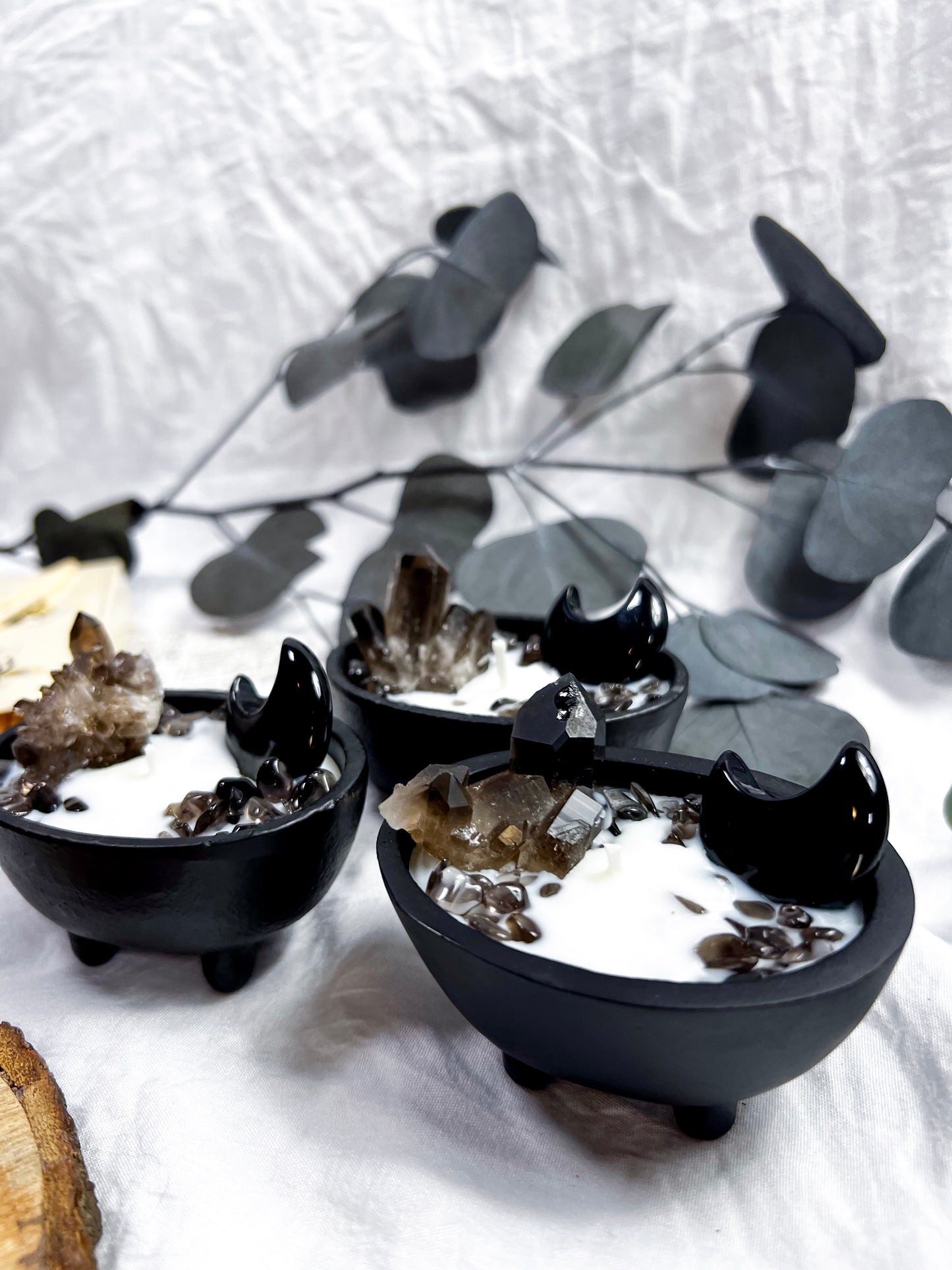 Smoky Clusters | Small Cauldron Candle