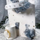 Celestial Harmony Ceramic Altar | White 5x7 with Celestite, Clear Quartz Moon, Gold Sun & Star Accents
