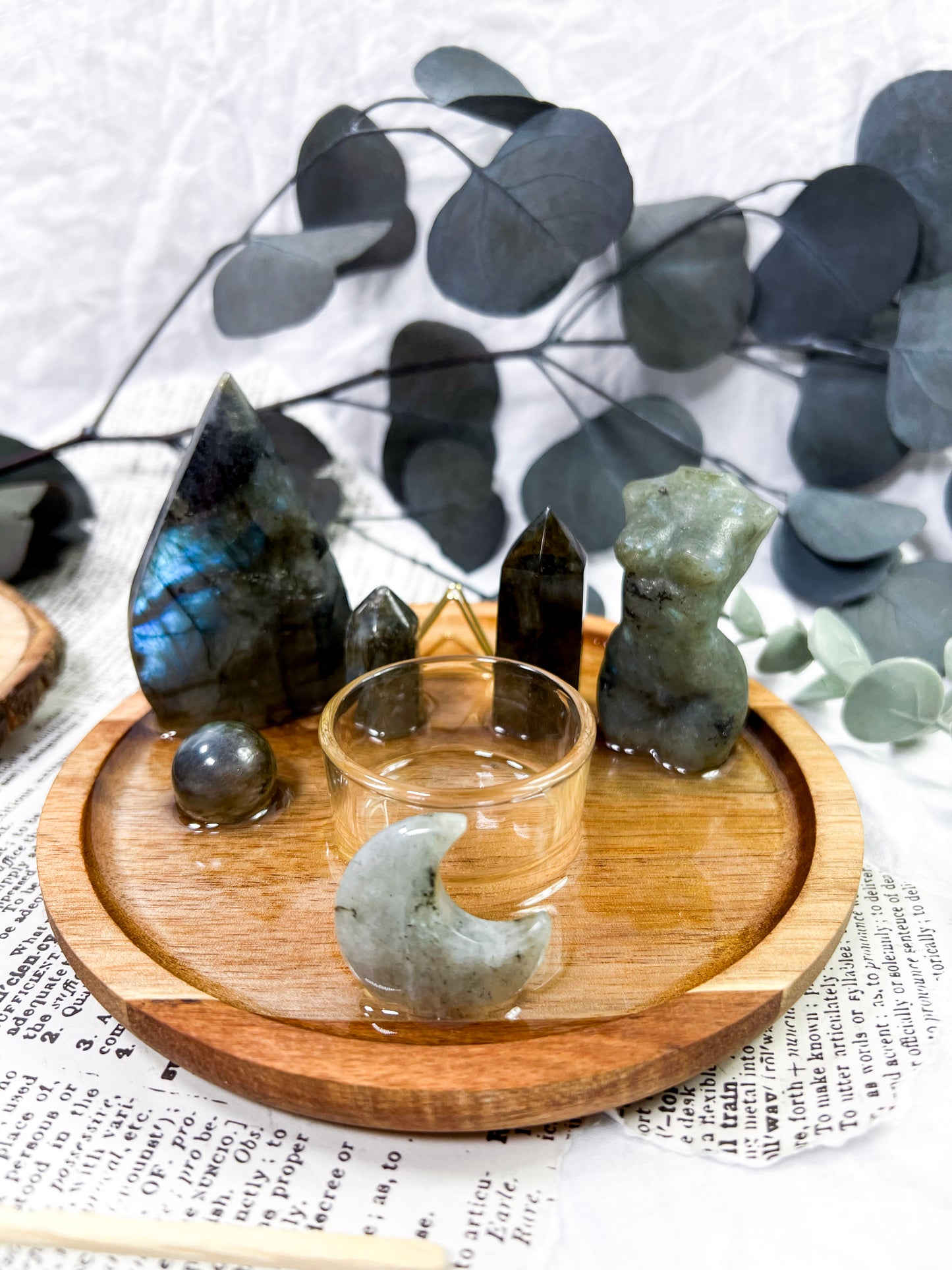 Labradorite's Path | Candle + Tarot Altar