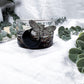 Nightshade Ritual Bowl | Onyx Moon, Silver Luna Moth, and Protective Herbal Blend