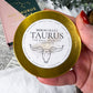 Taurus Zodiac Kit | Earth Sign Gift Set with Candle, Tea, Oil, Crystals, Oracle Book & Zodiac Necklace