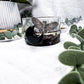 Nightshade Ritual Bowl | Onyx Moon, Silver Luna Moth, and Protective Herbal Blend