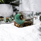 Wild Wealth Charging Bowl | Green Aventurine, Gold Sun Charm, and Earthy Herbal Blend
