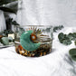 Wild Wealth Charging Bowl | Green Aventurine, Gold Sun Charm, and Earthy Herbal Blend