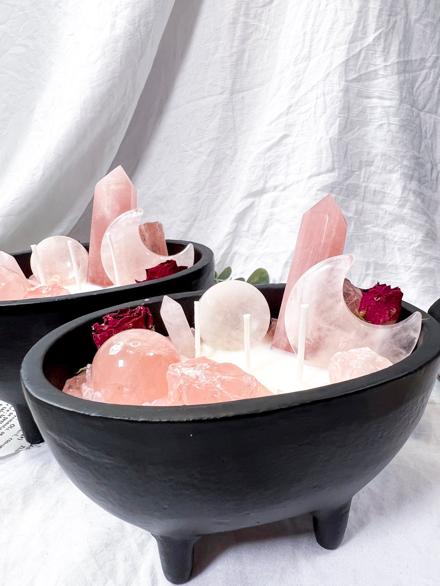 Rose Promise | Large Cauldron Candle