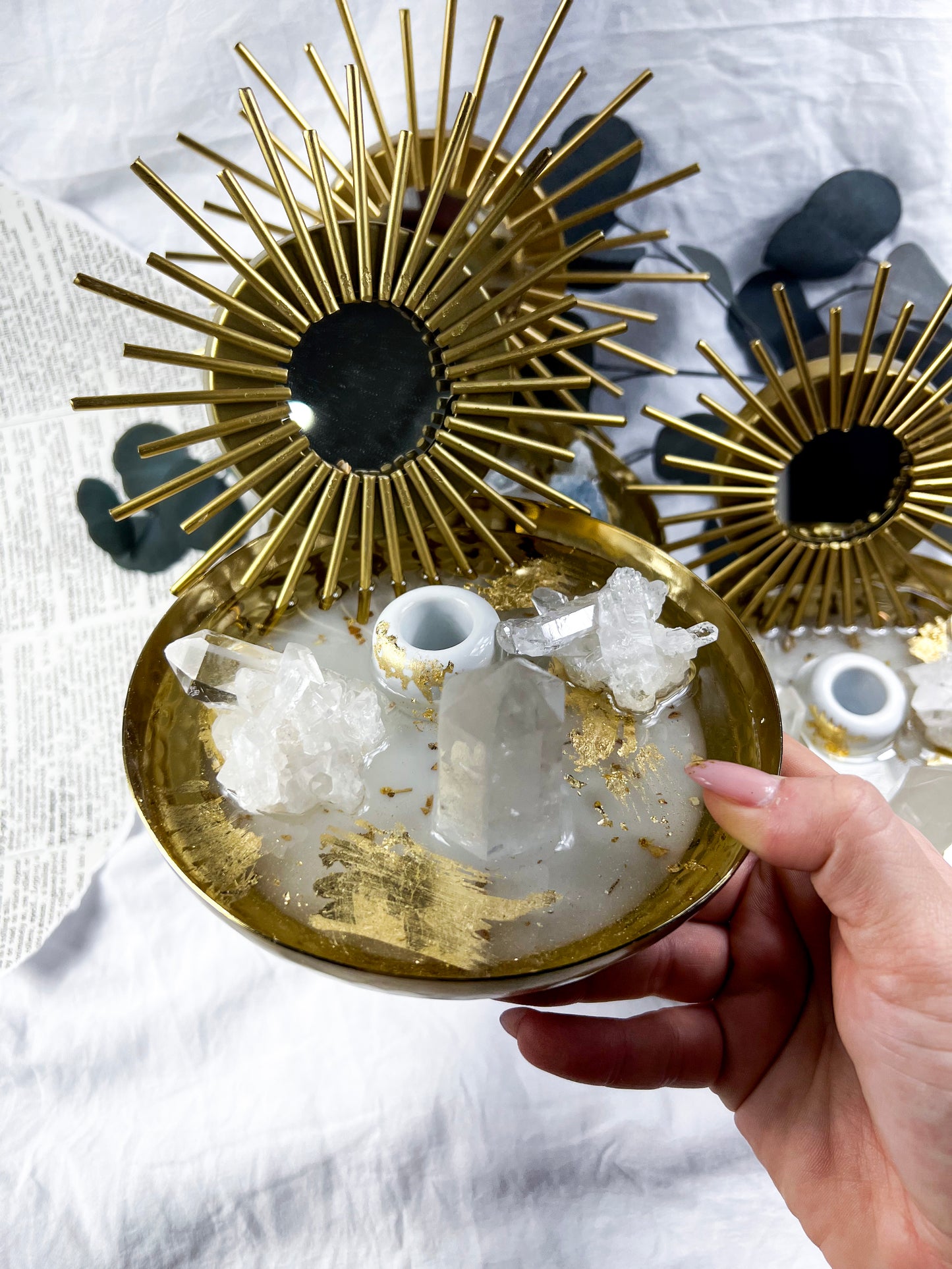 Celestial Suns | Candle Holder