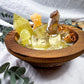 Healing Zephyros | Wooden Bowl Candle