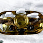 444 | Smoky Lumen | Gold Tray Altar