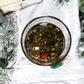 Wild Wealth Charging Bowl | Green Aventurine, Gold Sun Charm, and Earthy Herbal Blend