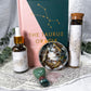 Taurus Zodiac Kit | Earth Sign Gift Set with Candle, Tea, Oil, Crystals, Oracle Book & Zodiac Necklace