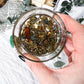 Wild Wealth Charging Bowl | Green Aventurine, Gold Sun Charm, and Earthy Herbal Blend