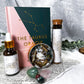 Taurus Zodiac Kit | Earth Sign Gift Set with Candle, Tea, Oil, Crystals, Oracle Book & Zodiac Necklace