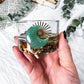 Wild Wealth Charging Bowl | Green Aventurine, Gold Sun Charm, and Earthy Herbal Blend