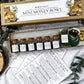 DIY Money Bowl Kit: Crystals, Herbs, and Instructions for Abundance, Prosperity, and Wealth Spell Work