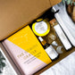 Gemini Zodiac Kit | Air Sign Gift Set with Candle, Tea, Oil, Crystals, Oracle Book & Zodiac Necklace