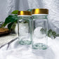 Moonlit Clarity | Clear Quartz Moon Water Bottle for Ritual Water, Cleansing and Intention Setting