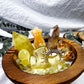 Healing Zephyros | Wooden Bowl Candle